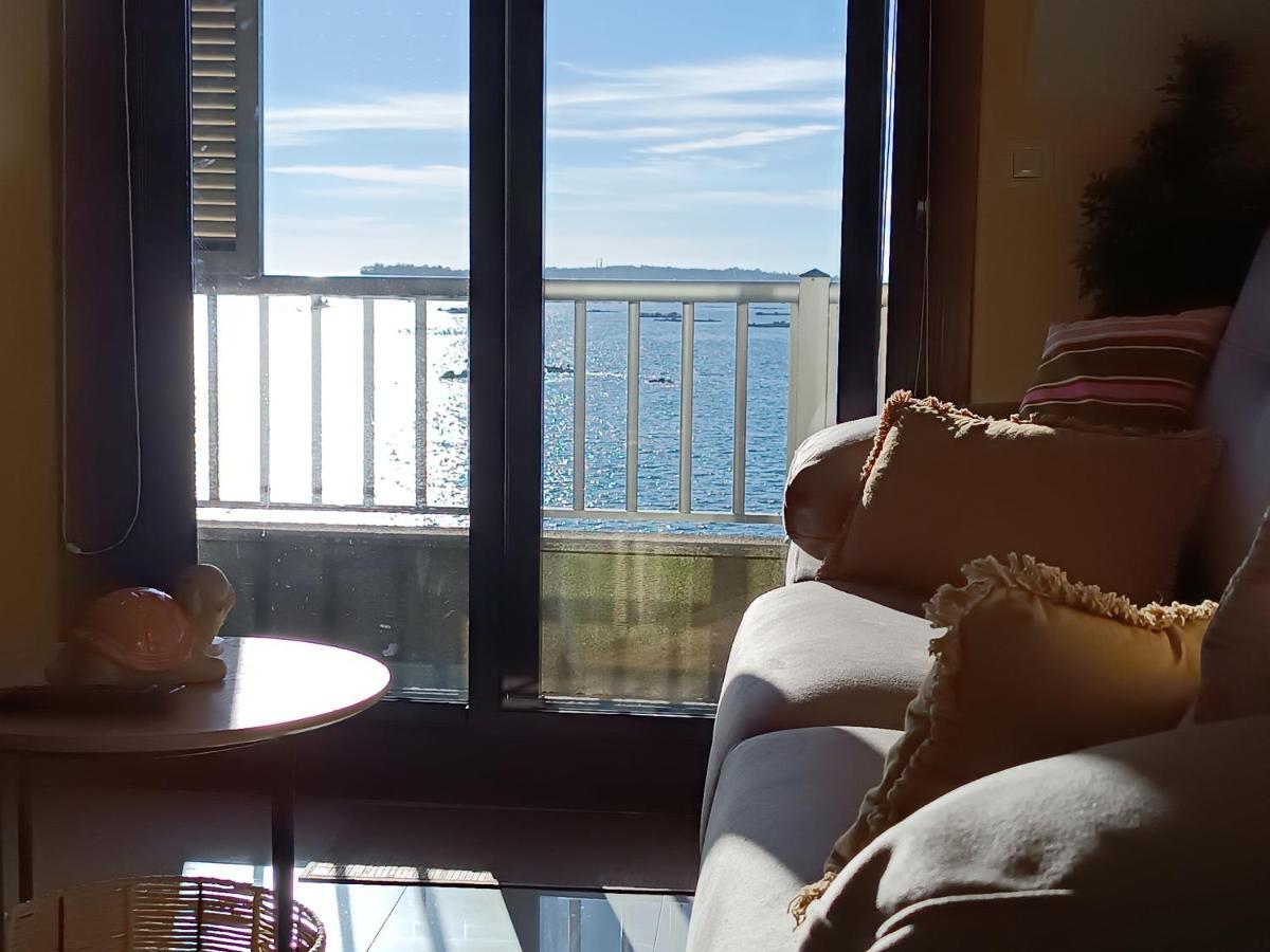 Mirador Mar De Castelao, 1ª Linea De Playa Urbana Apartman Villanueva De Arosa Kültér fotó
