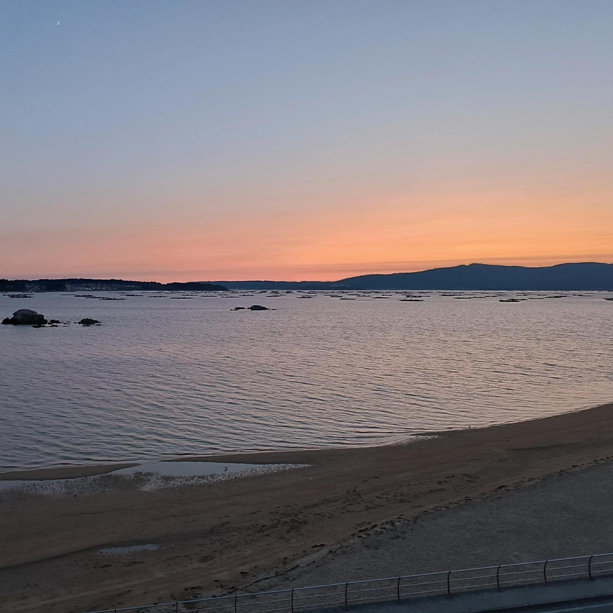 Mirador Mar De Castelao, 1ª Linea De Playa Urbana Apartman Villanueva De Arosa Kültér fotó