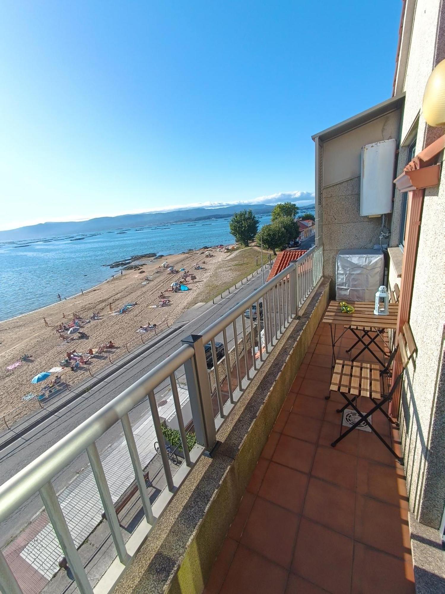 Mirador Mar De Castelao, 1ª Linea De Playa Urbana Apartman Villanueva De Arosa Kültér fotó